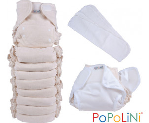 Set Pannolini Lavabili UltraFit Organic