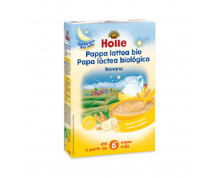 Pappa lattea Bio ai cereali e banana