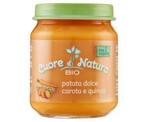 Omogeneizzato Bio Patata dolce con Carote e Quinoa