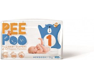 Pannolini The Pee & The Poo NewBorn 2-5 kg