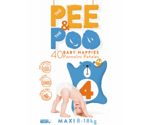 Pannolini The Pee & The Poo Maxi 8-18 kg