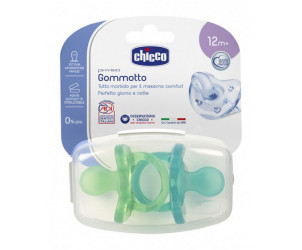 Ciuccio gommotto Physio silicone da 12m