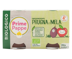 Omogeneizzato Prugna e Mela Prime Pappe