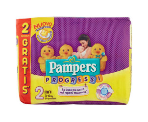 Pannolini progressi Taglia 2 Mini 3-6kg 