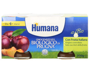 Omogeneizzato biologico di prugna