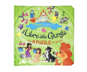 Libro Puzzle da Favola 'Il Libro della Giungla'