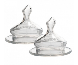 Tettarella Anatomica a Collo Largo in silicone S1 flusso S 0-6m