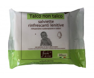 Salviette rinfrescanti Talco non Talco