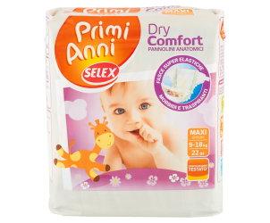 Pannolini Dry Comfort taglia Maxi 9-18 kg
