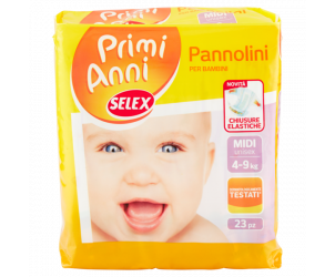 Pannolini taglia Midi 4-9 kg