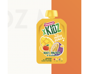 Frutta frullata La Squeezie gialla