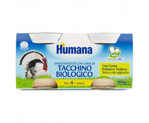 Omogeneizzato biologico tacchino