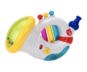 Tromba con Tasti Colorati e Luci