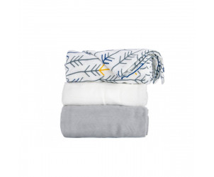 Set 3 coperte in bambù