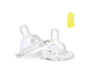 Set da 2 Beccucci Anti-Goccia per Biberon dai 0m