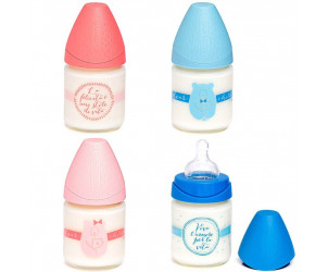 Biberon vetro 120ml da 0m