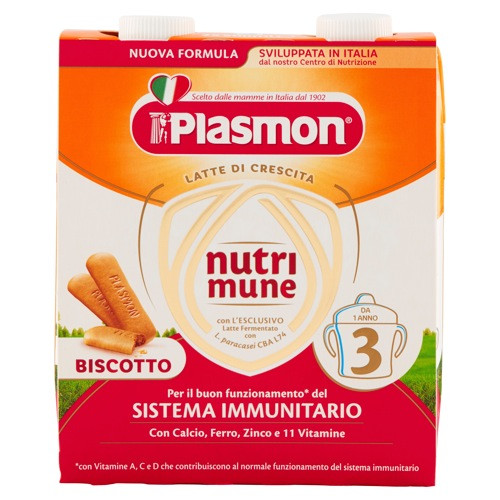 latte e biscotto - Plasmon - 240g