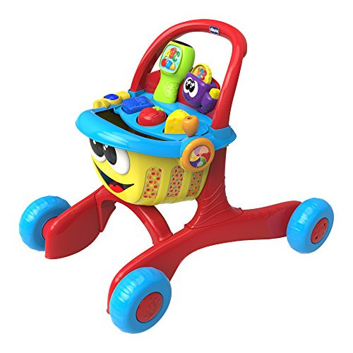 Girello Primi Passi LIFEZEAL Per Bambini 9+ Mesi - Carrello Musicale Con Autista Orso E Attività - Sicuro, Regolabile, Multicolore (56x46x42 Cm) - 5
