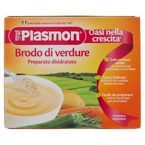 Brodo di verdure disidratate Plasmon : Recensioni