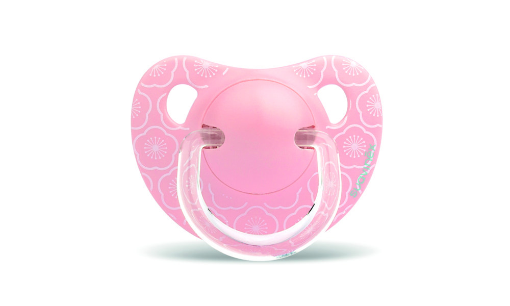 307144 2 pezzi ciuccio con tettarella anatomica in silicone 0-6 mesi rosa Suavinex Set di ciucci per bambini 