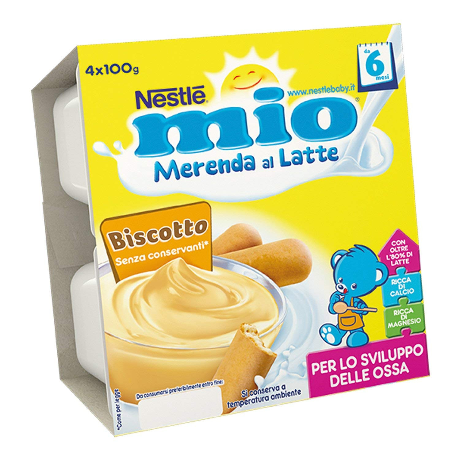 Merenda al latte Biscotto Nestlé mio : Recensioni