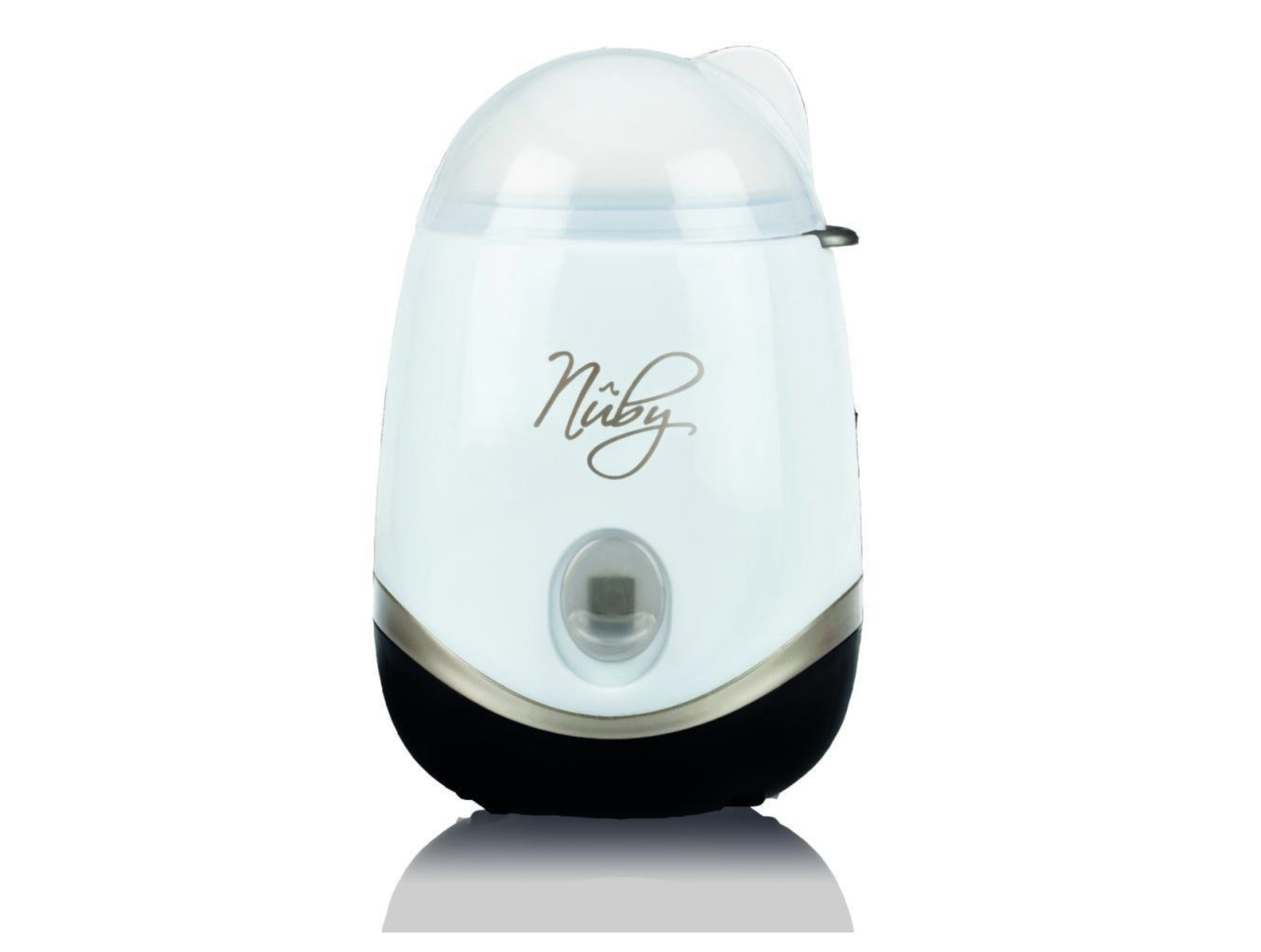 Sterilizzatore A Vapore Nuby NTVP31 One Touch - Con 5 Biberon In Silicone 210ml Inclusi - Bianco