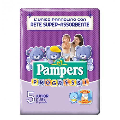 Inaccessible breathe In reality Pannolini progressi Taglia 5 Junior 11-25kg Pampers : Recensioni