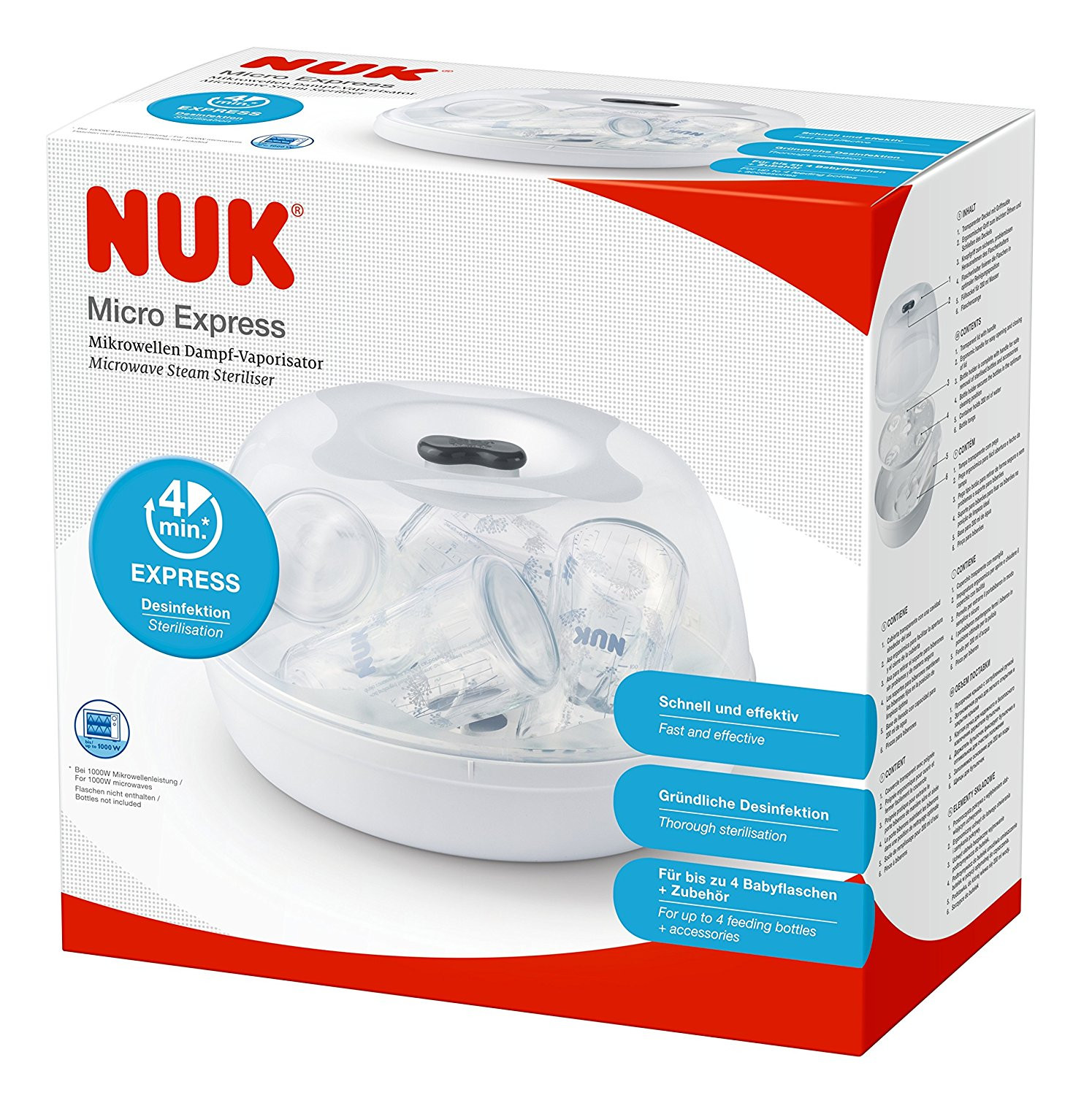 Sterilizzatore Da Microonde Nuk Recensioni