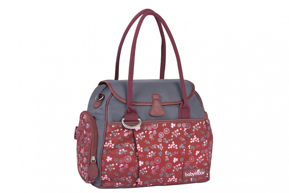 Borsa Fasciatoio Babymoov Baby Style - Nero/Grigio, Con Piano Cambio, Tante Tasche E Accessori