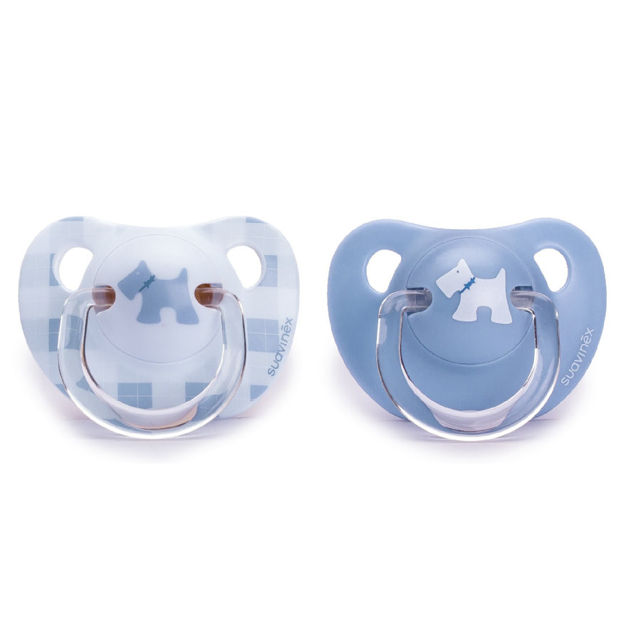 307144 2 pezzi ciuccio con tettarella anatomica in silicone 0-6 mesi rosa Suavinex Set di ciucci per bambini 307144 2 pezzi ciuccio con tettarella anatomica in silicone 0-6 mesi rosa Suavinex Set di ciucci per bambini