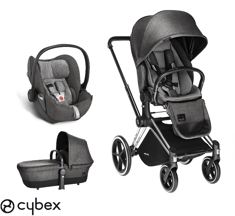 Cybex Cybex PRIAM Trio Navicella Ovetto Passeggino e Base Isofix. 