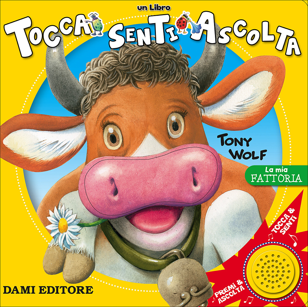 LA RUSPA Libro Sonoro per Bambini di TONY WOLF DAMI EDITORE da 3 anni  Animali