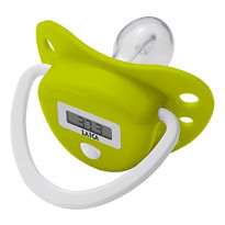 Ciuccio con termometro digitale