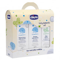 Baby Moments Set Bagnoschiuma Shampoo Pasta lenitiva
