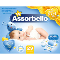 Pannolini Up Dry Fit Mini 3-6 kg