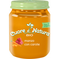 Omogeneizzato Bio Manzo e Carote