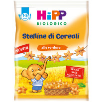 Snack Stelline di Cereali alle verdure