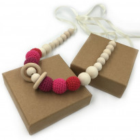 Collana Massaggiagengive in legno Coskiss