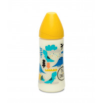 Biberon Collo Largo con Tettarella pappa in lattice 360ml da 0m