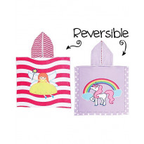 Accappatoio Poncho Reversibile