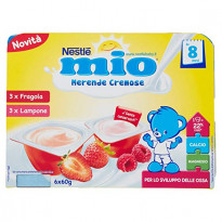 Merenda Cremosa Fragola e Lampone