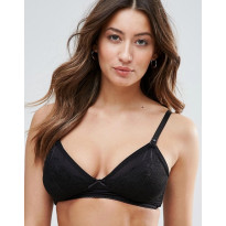 Reggiseno allattamento senza ferretto in pizzo e morbido jersey
