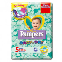 Pannolini BabyDry Taglia 5 Junior 11-25kg