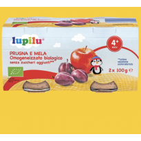 Omogeneizzato biologico Prugna e Mela