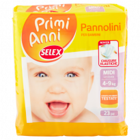 Pannolini taglia Midi 4-9 kg