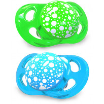 Set da 2 Ciucci in Silicone 0-6m